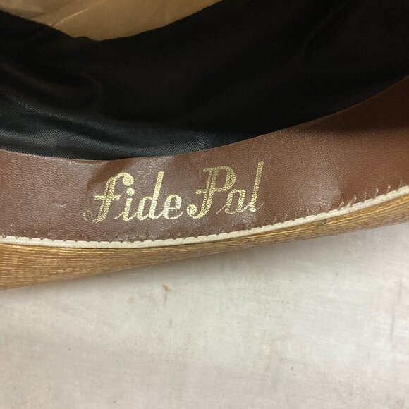 Vtg FIDEPAL SAHUAYO cowboy western straw mens hat inside circumference 22" - Picture 6 of 6